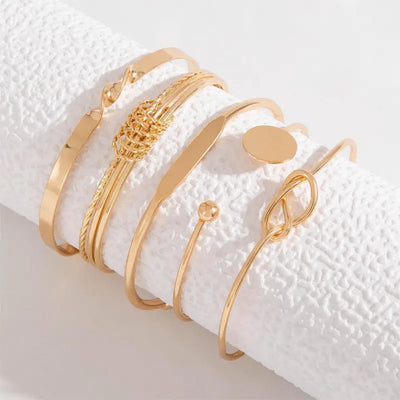 Knotted™ | Gold Elegance Armband Set