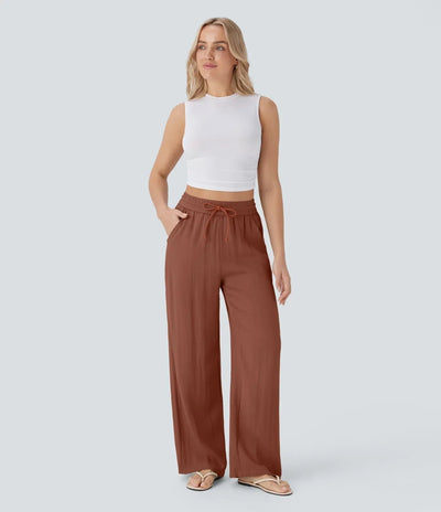 Zafeiria - Elegante Leinenhosen