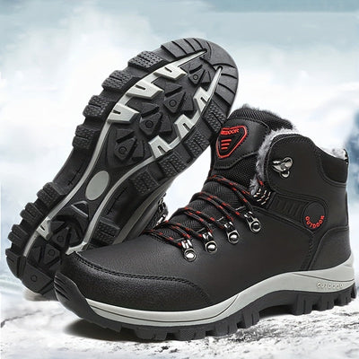 Braylen | Herren Winterstiefel Outdoor Schnürer mit Warmfutter & rutschfester Sohle