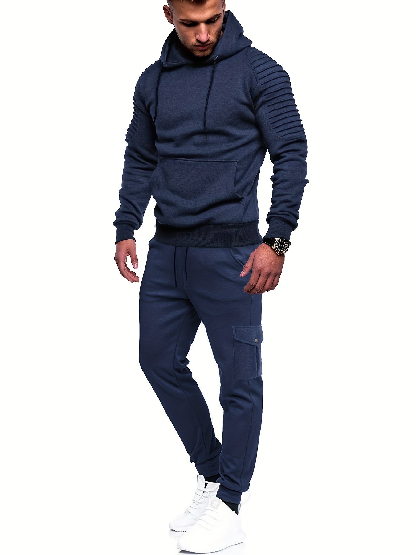 Herren Trainingsanzug Set Mit Modernem Design