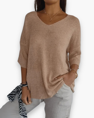 Damen Elegantes Entspanntes Oberteil | Vielseitig