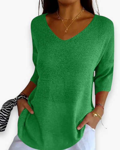 Damen Elegantes Entspanntes Oberteil | Vielseitig