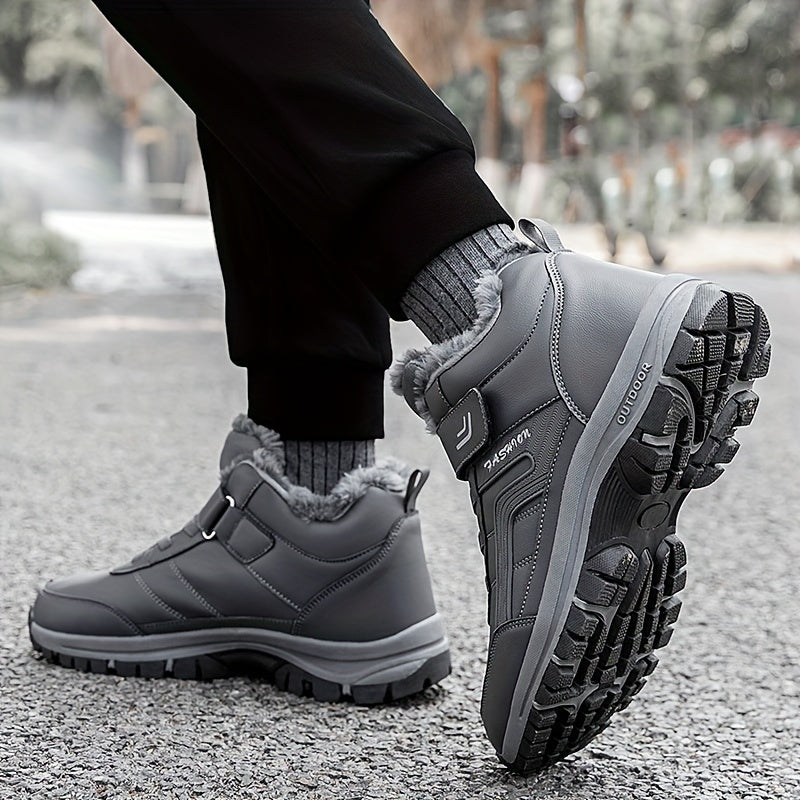 Fintan | Herren Winter-Stiefel Mid-Cut mit Schnürung & Warmfutter