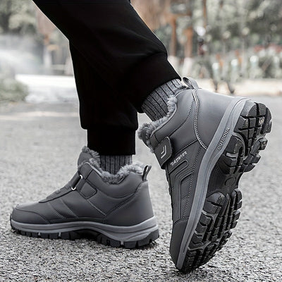 Fintan | Herren Winter-Stiefel Mid-Cut mit Schnürung & Warmfutter