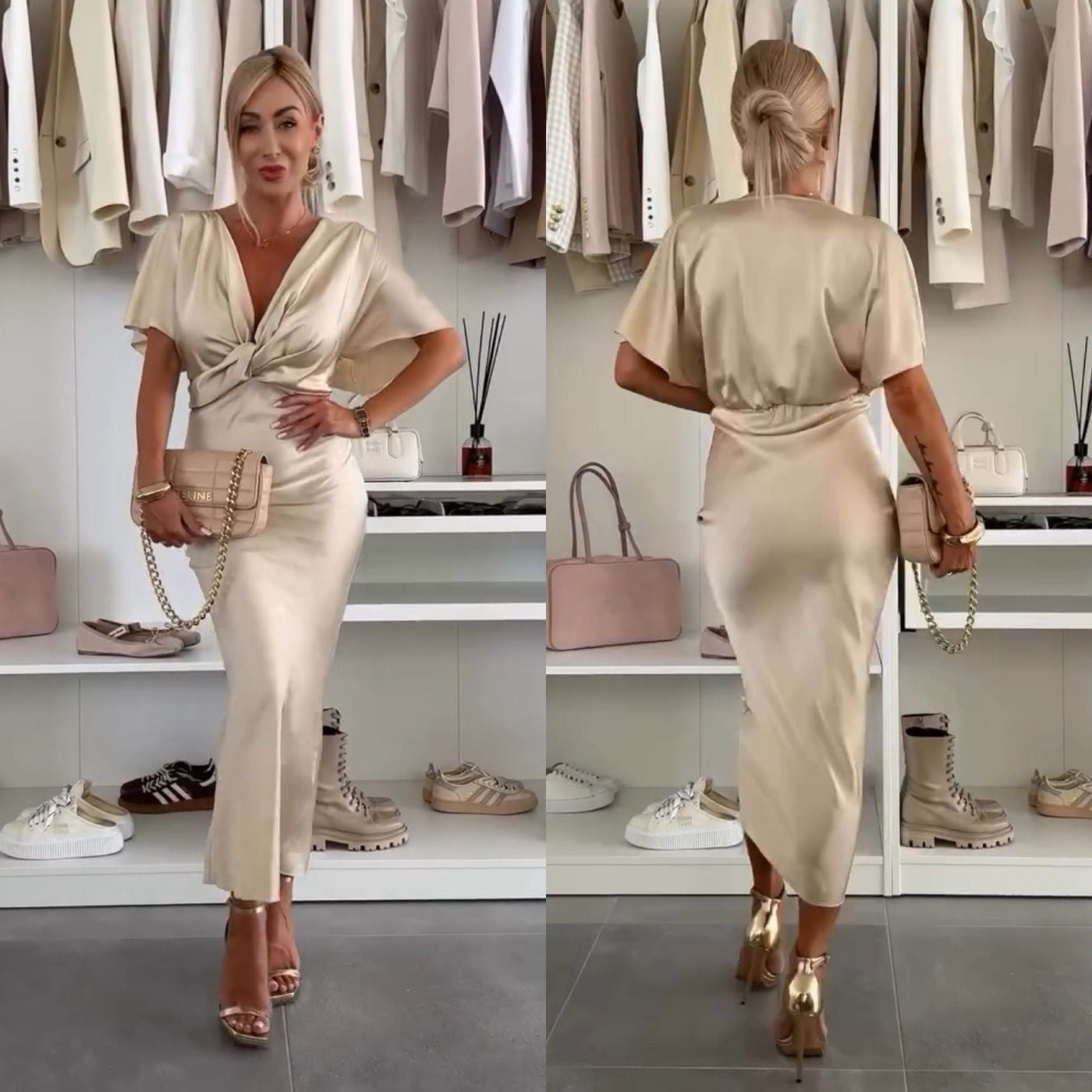 Elyn | Stilvolles Midikleid