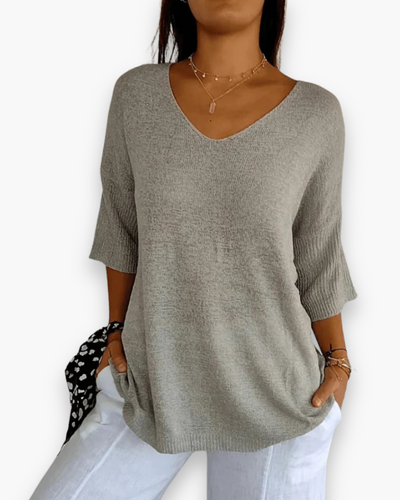 Damen Elegantes Entspanntes Oberteil | Vielseitig