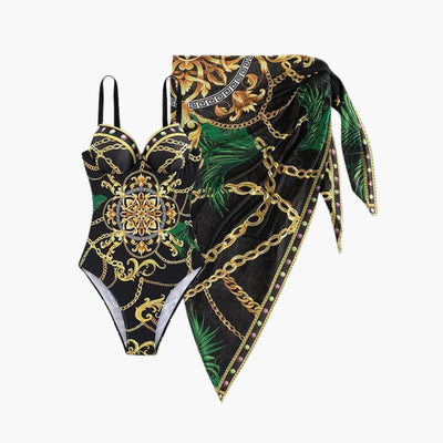 Eleganter Zweiteiler - Damen Badeanzug für den Sommer