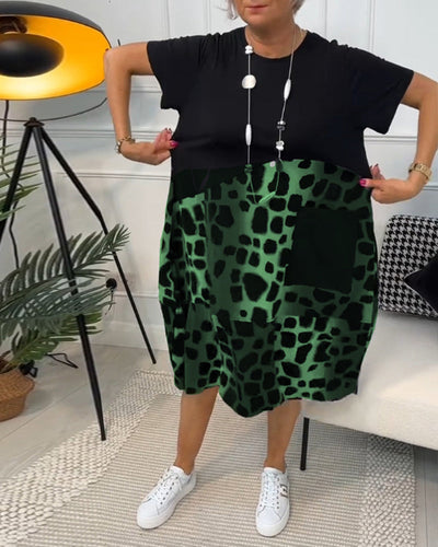 Lina | Luftiges Sommerkleid mit Rundhalsausschnitt