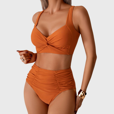 Bella | Bandeau-Bikini strukturiert