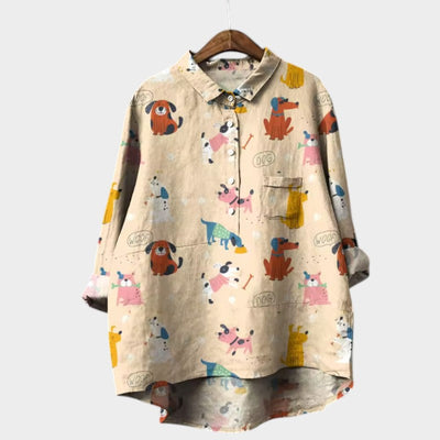 Sophia | Bluse mit Print