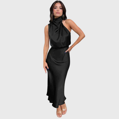 Amelia - Off-Shoulder Midi-Kleid