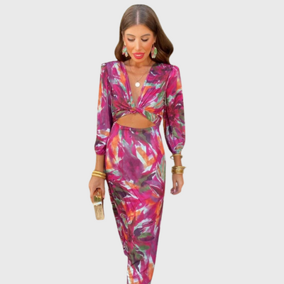 Lyra | Kleid mit Cut-out-Detail