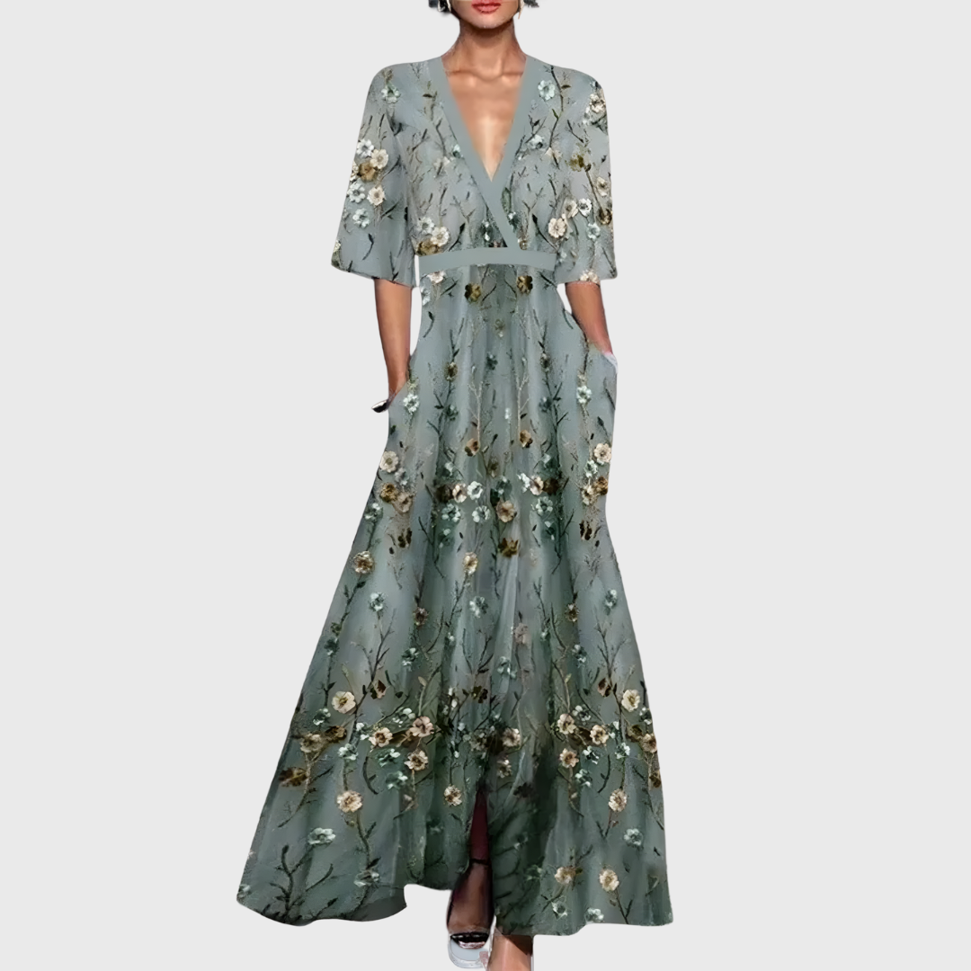 Greta | Kleid mit Blumenprint
