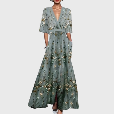 Greta | Kleid mit Blumenprint