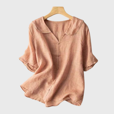 Madison | Bluse aus Premiumleinen