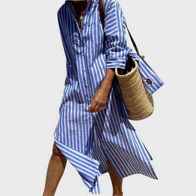 Florence | Kleid mit Streifen-Detail