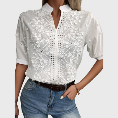 Chloe | Bluse mit edlem Look