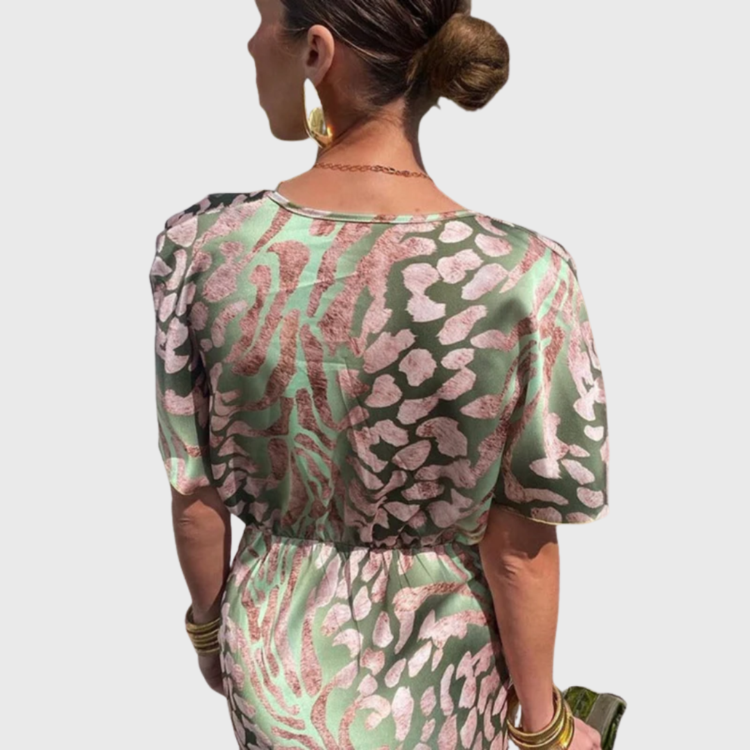 Clementine | Kleid mit Drapier-Effekt