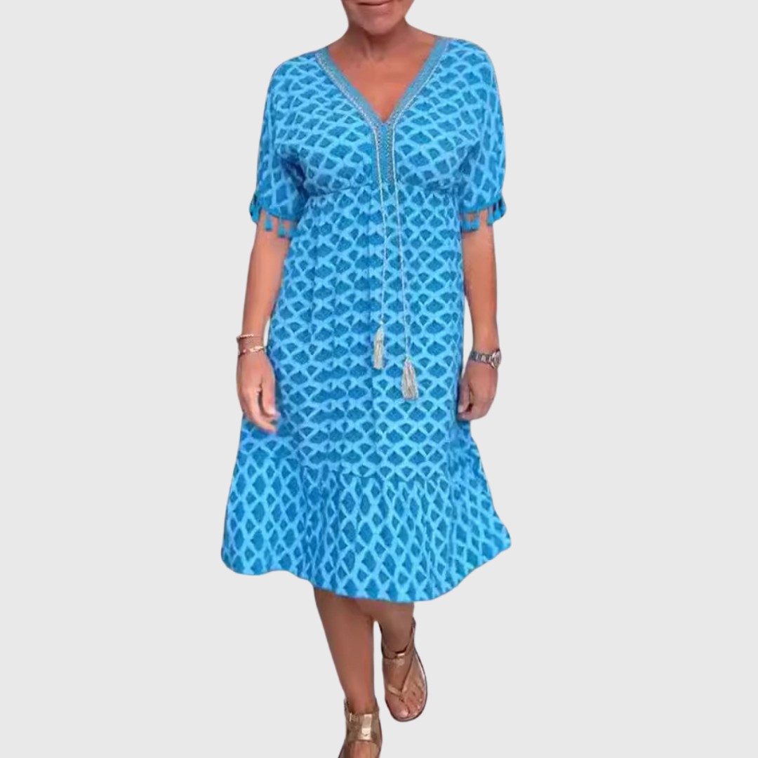 Meredith | Kleid mit Zierdekolleté