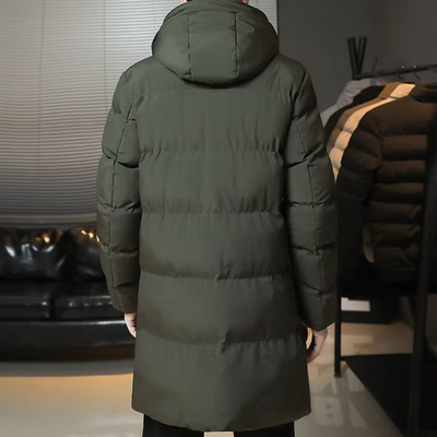 Isidor® | Elegante lange Winterjacke