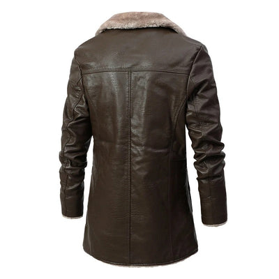 Herren Winterjacke Mit Sherpa Futter