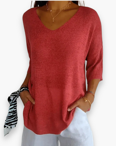 Damen Elegantes Entspanntes Oberteil | Vielseitig