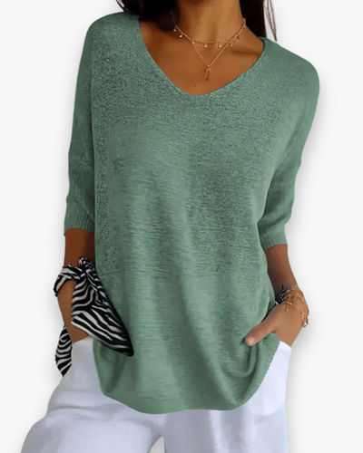 Damen Elegantes Entspanntes Oberteil | Vielseitig