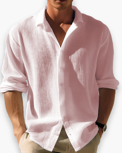 Herren Elegantes Langarm Hemd | Vielseitig