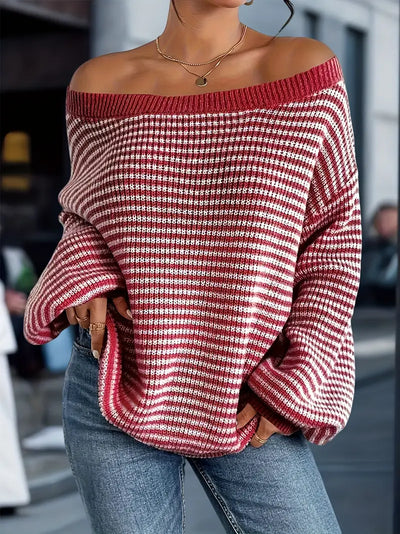 Nilufer - Lässiger Strickpullover Für Den Winter