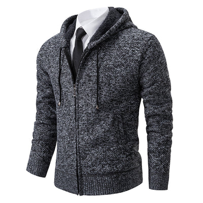 Herren Cardigan Mit Reißverschluss Im Klassischen Design