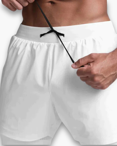 Herren Leichte Fitness-Shorts | Atmungsaktive Kurze Hosen Herren