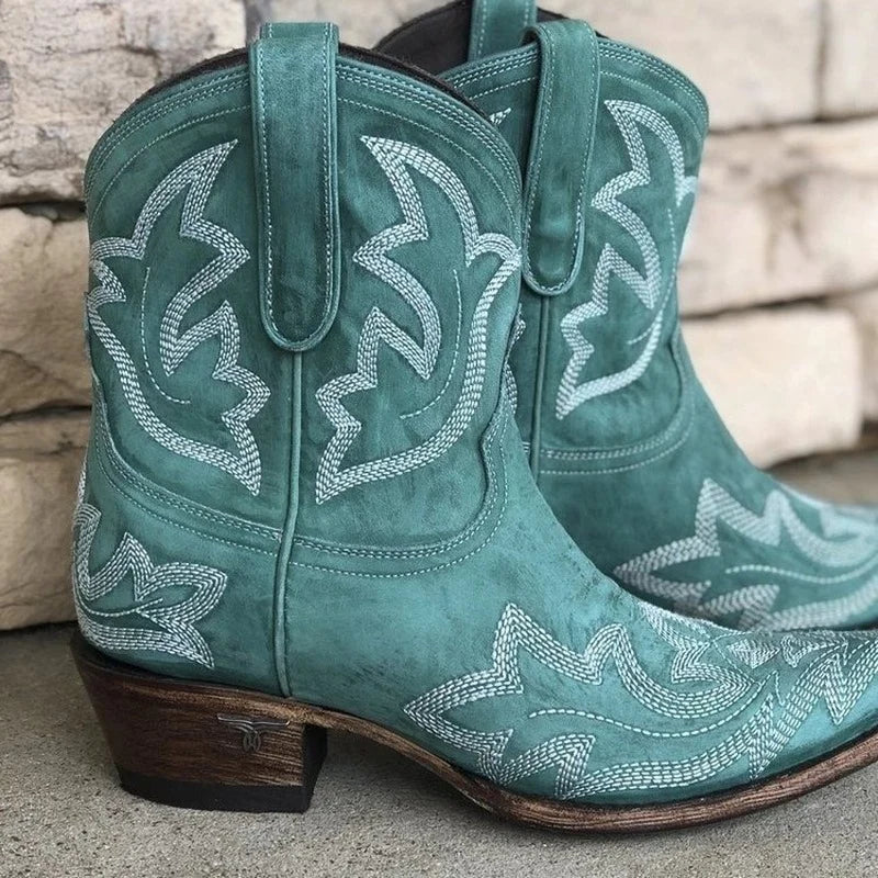 Klassische Cowboy Stiefeletten
