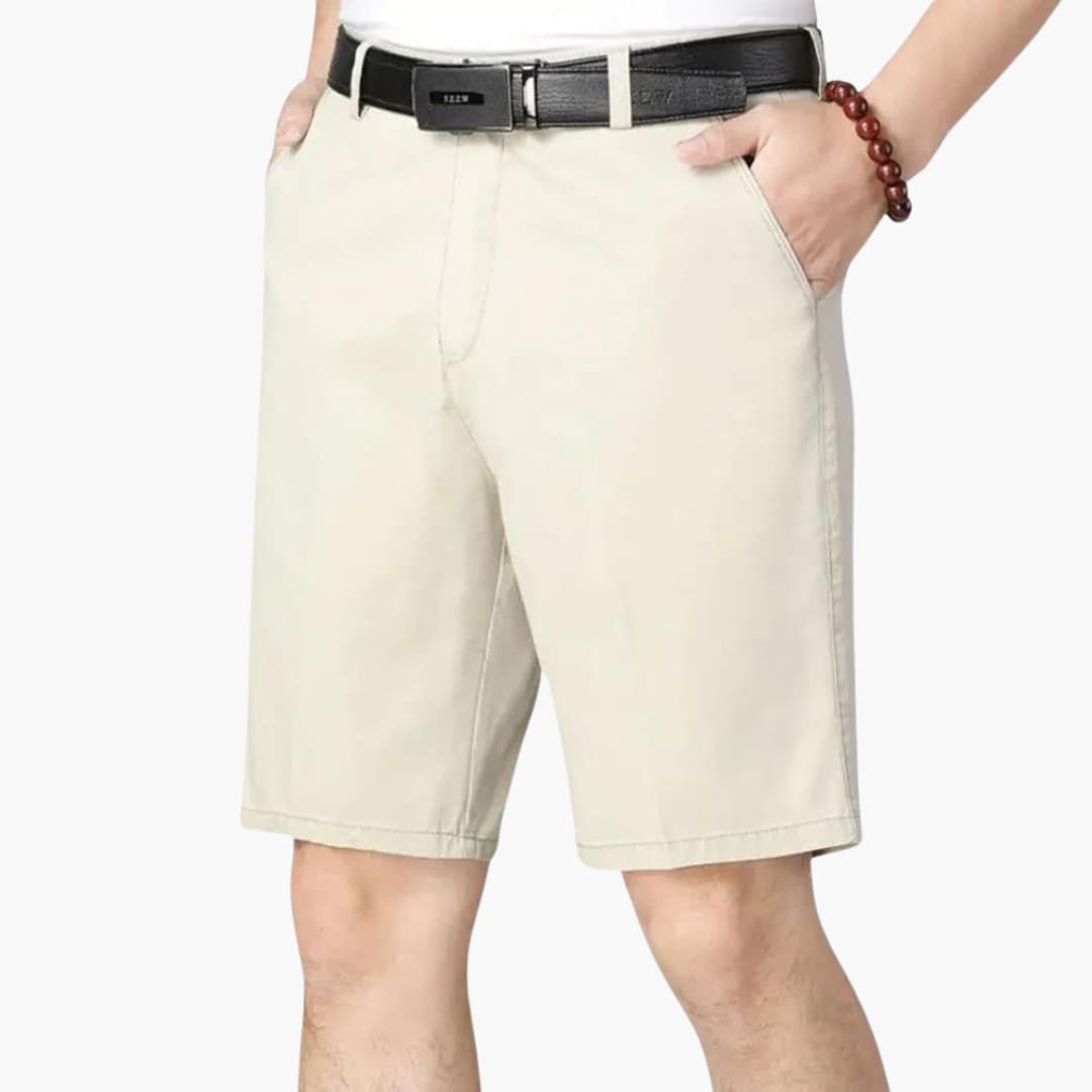 Herren Sommer Shorts mit Reißverschluss und Seitentaschen