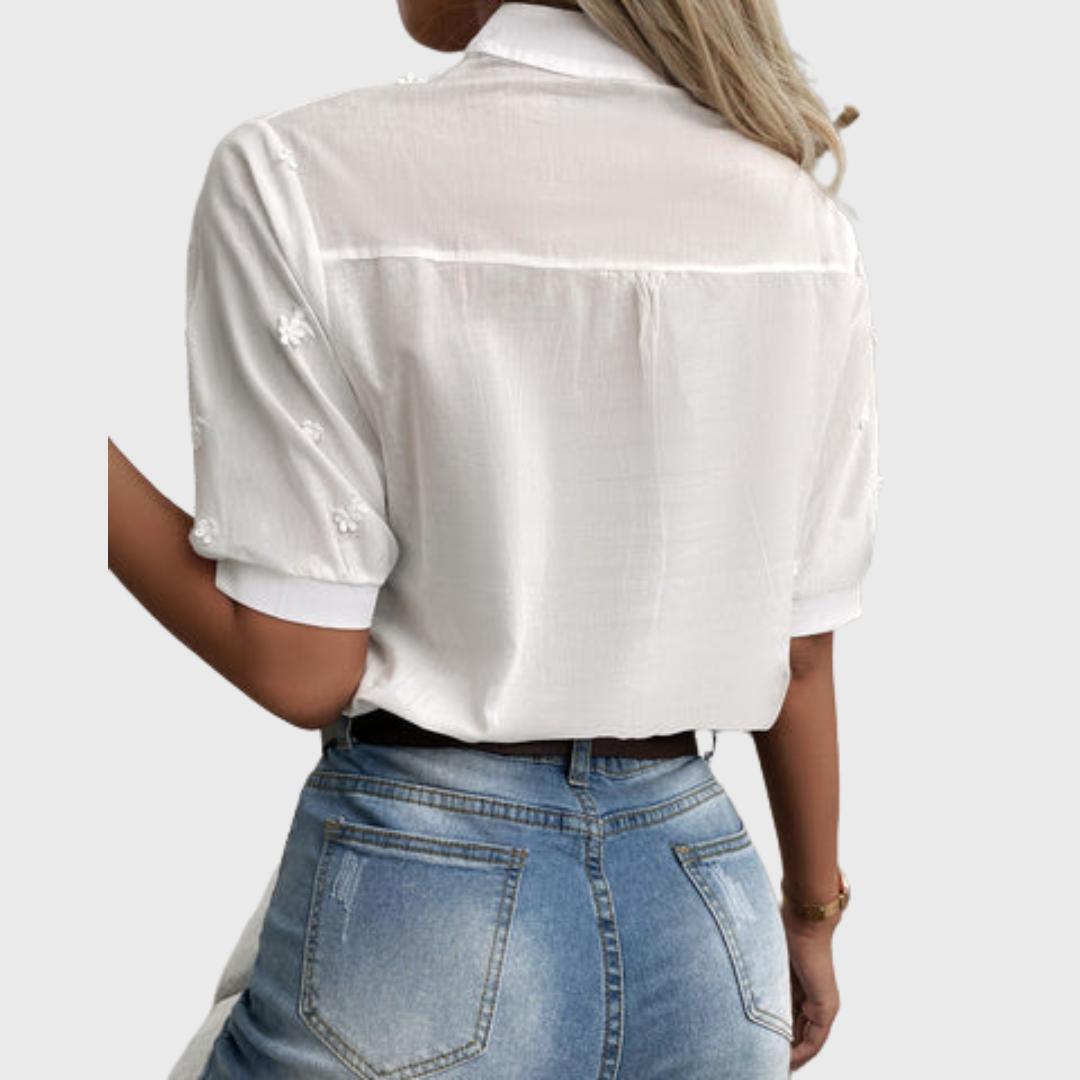 Chloe | Bluse mit edlem Look