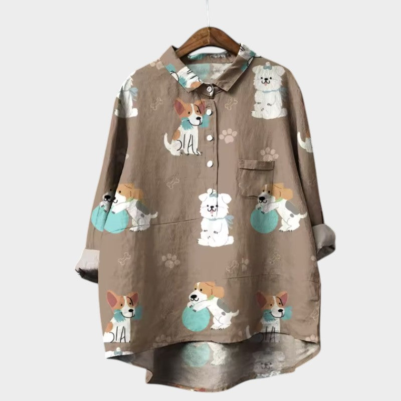 Sophia | Bluse mit Print