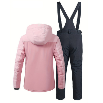 Damen Winter Skianzug | Zweiteilig mit Kapuze und Hose