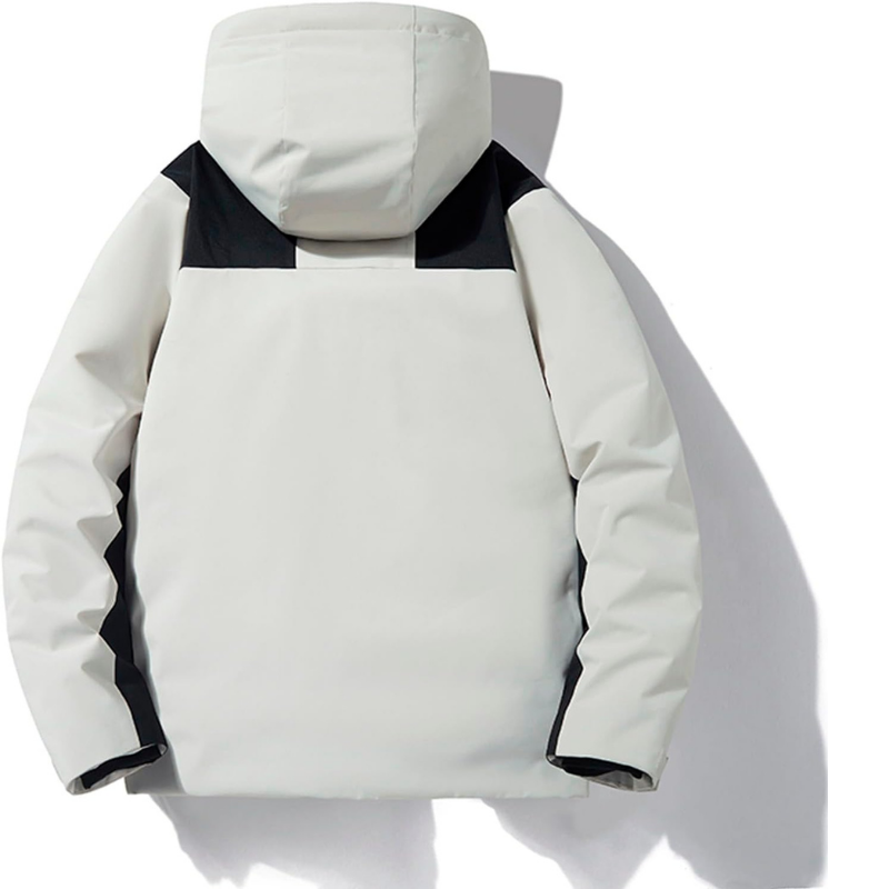 Damen Skijacke | Atmungsaktive Winterjacke mit Kapuze und Taschen