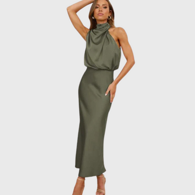 Amelia - Off-Shoulder Midi-Kleid