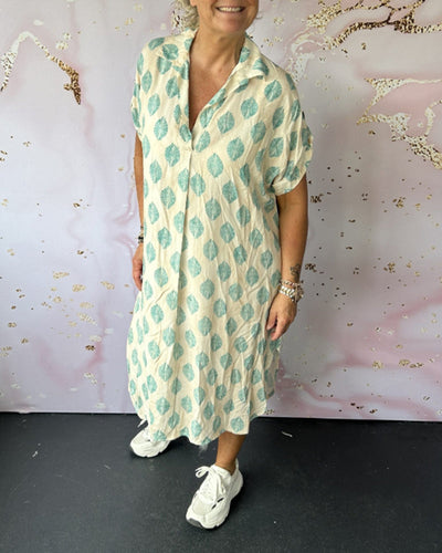 Fischer & Wagner | Stilvolle Kleid mit V-Ausschnitt