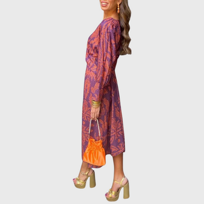 Briony | Kleid mit edlem Print