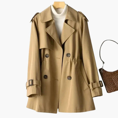Doppelreihiger Trenchcoat für Damen