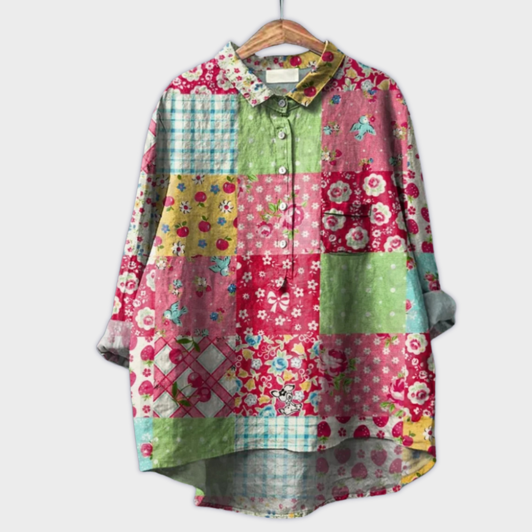 Laura | Bluse handgemacht elegant