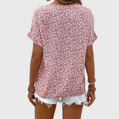 Ruby | Top mit Sommer-Print
