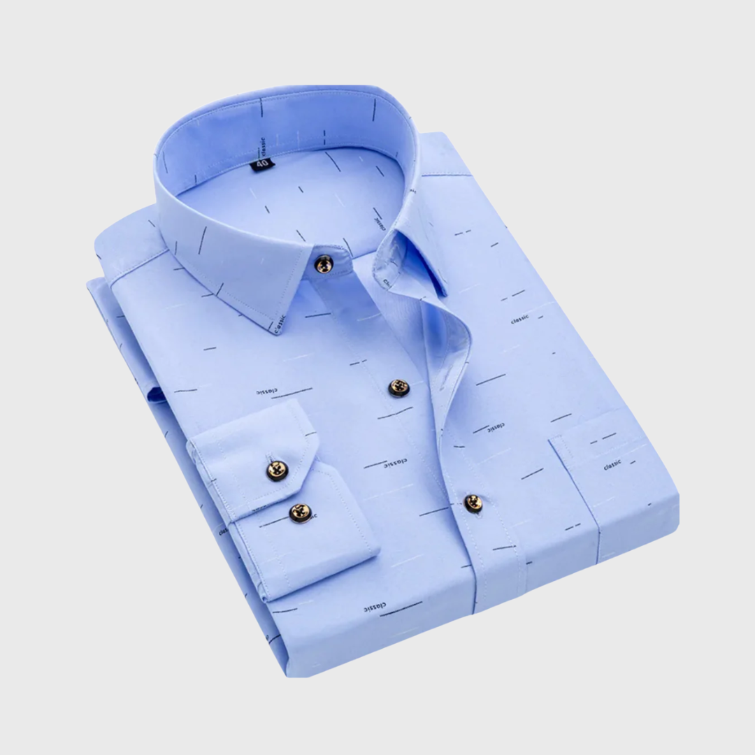 Miles | Hemd mit maritimem Print