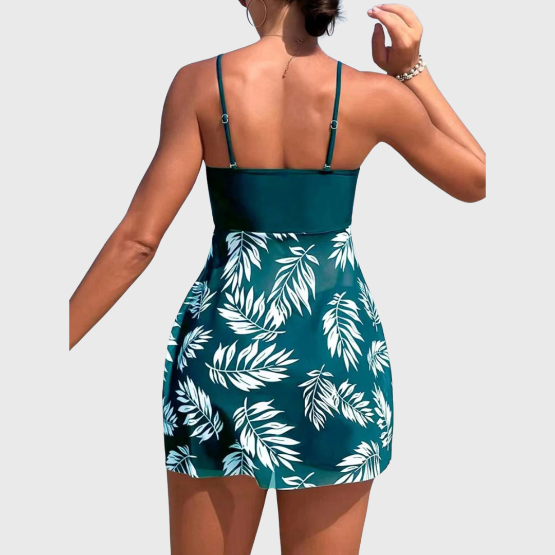 Carina | Swimsuit mit Tüll-Detail