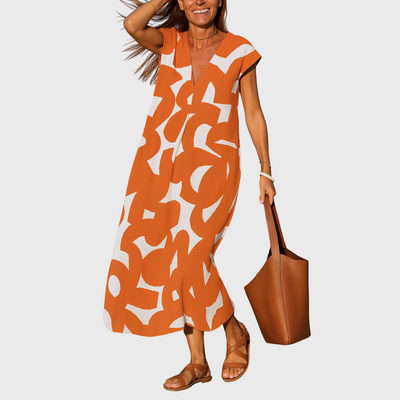 Rose | Kleid fließend