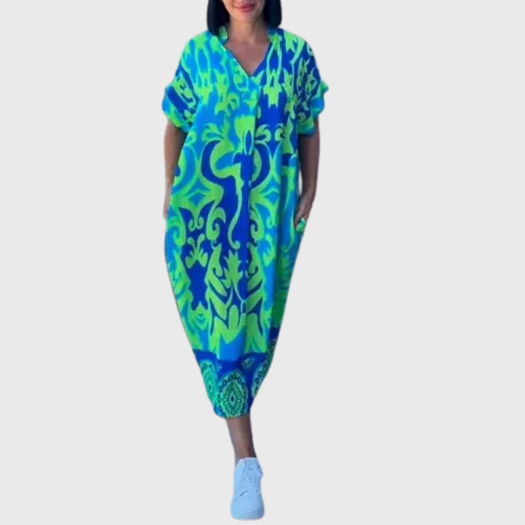 Dalia | Kleid mit Blumen-Charme