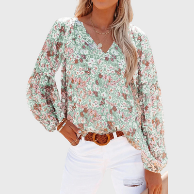 Sophie | Bluse mit Blumenmuster