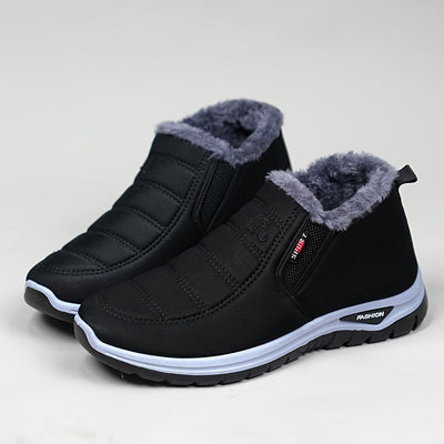 Caelen | Herren Winter-Slip-On Schuhe mit Warmfutter & elastischen Seitenteilen
