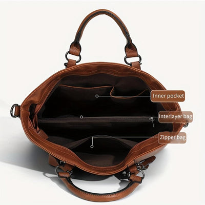 Charlotte’s Klassische Eleganz | Vintage Tote Bag